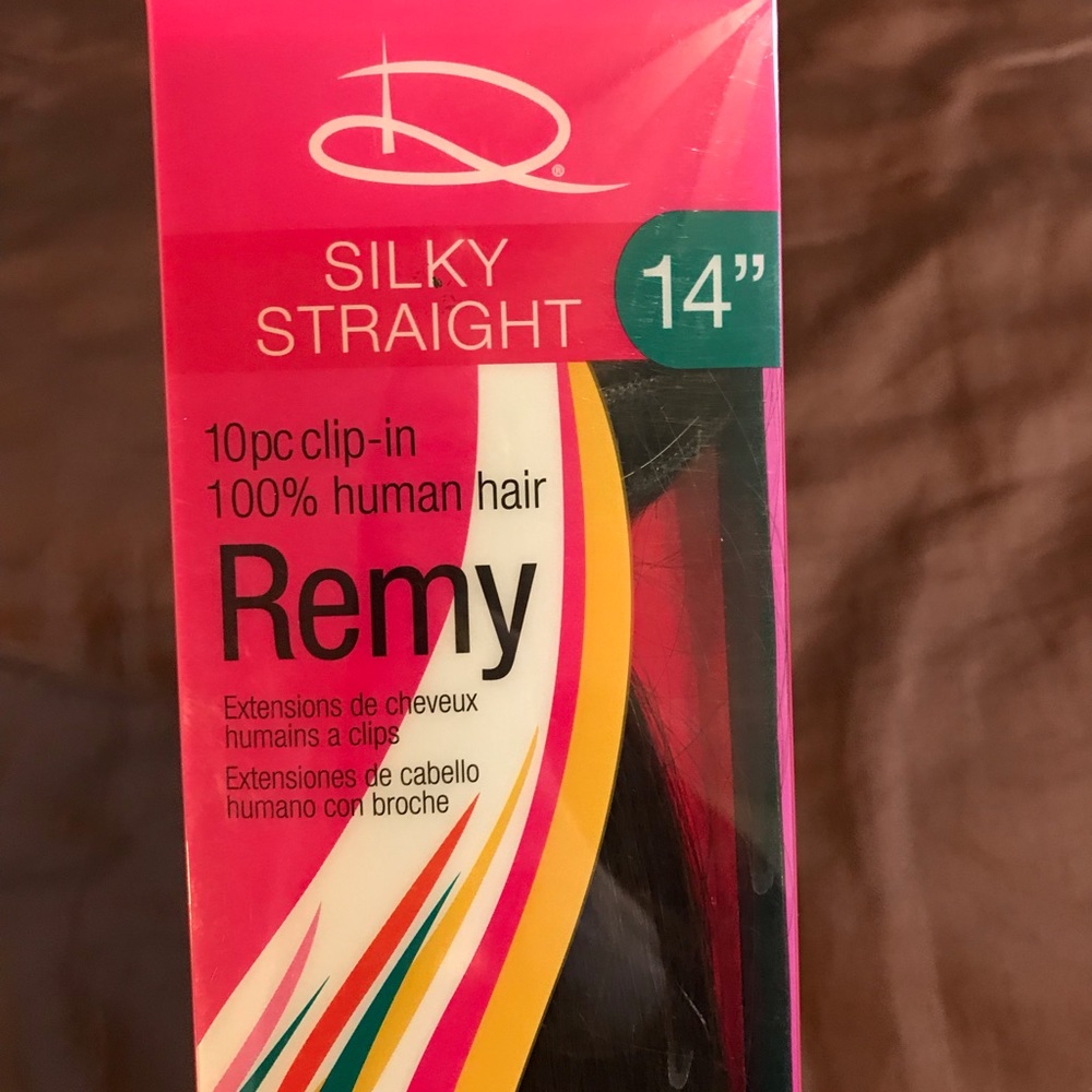 14” Remy Clip-In Hair Extensions - Espresso
